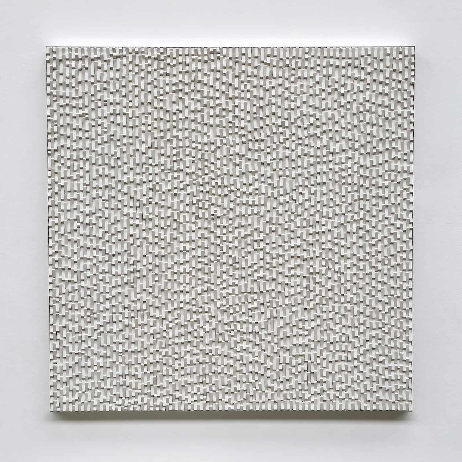 „Kreideschichtung“, Kreide, 150 x 150 cm, 2021