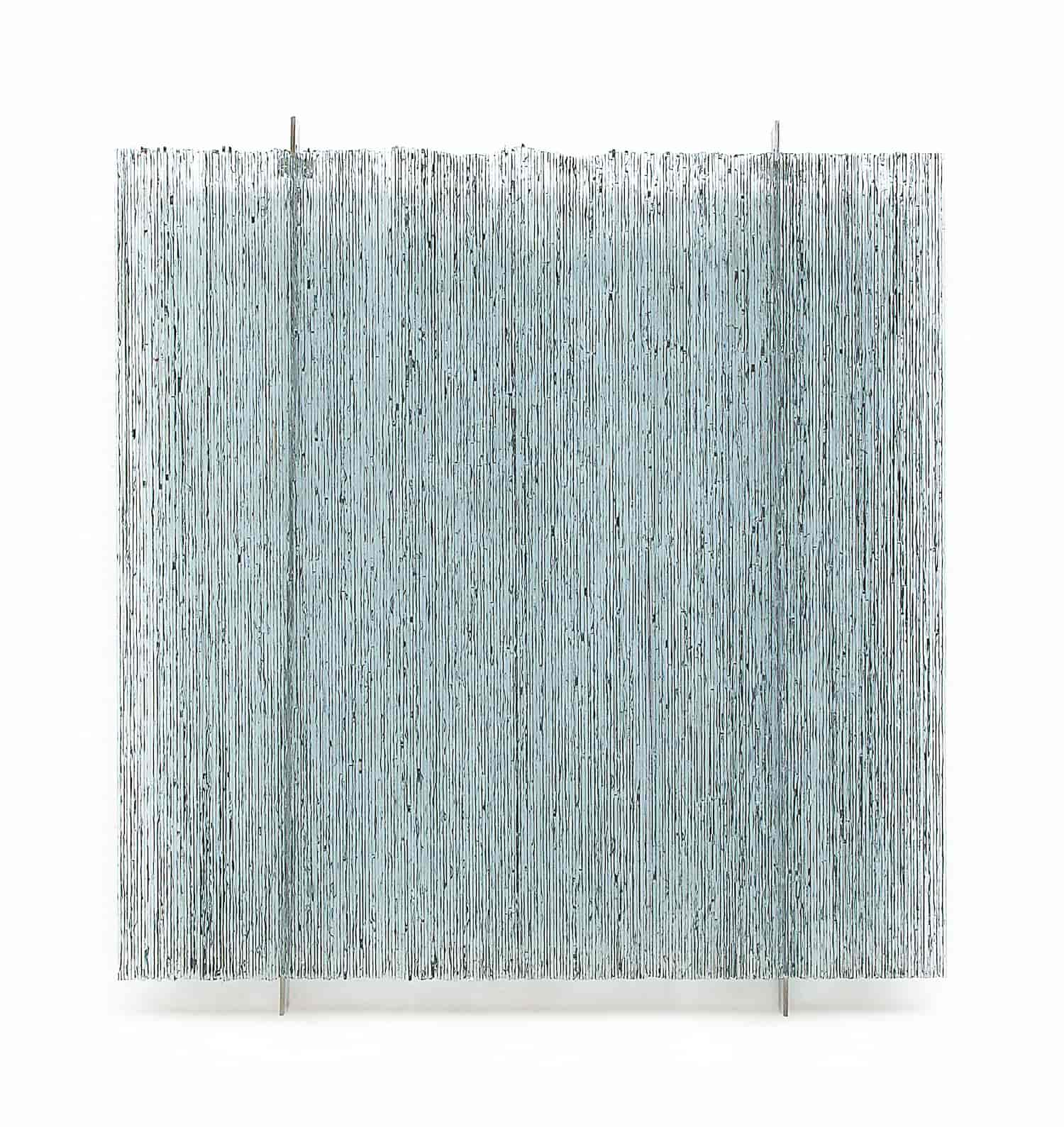 „Glasgo“, Glas, Silikon, 100 x 100 cm, 2015