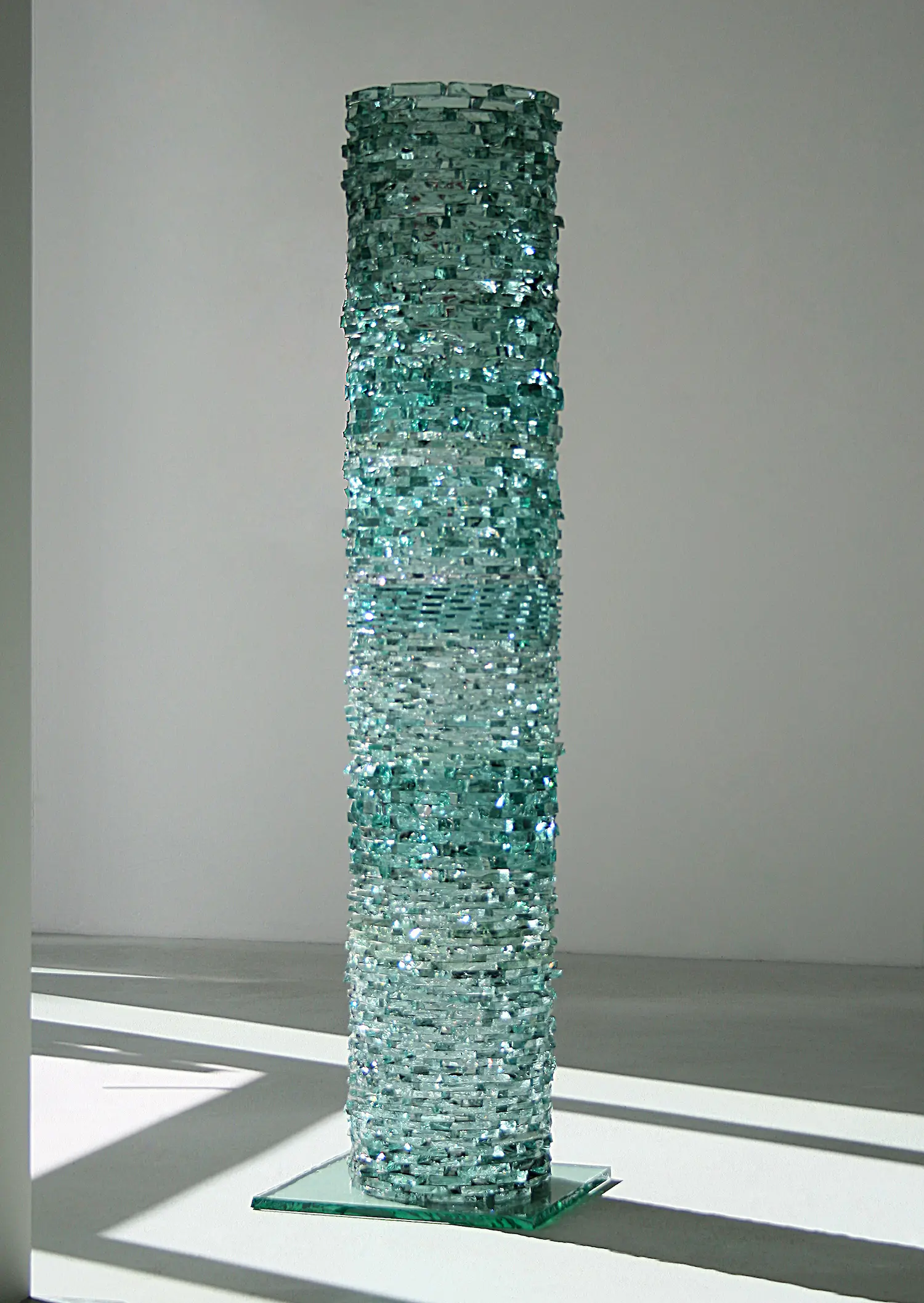 „o. T.“, Glas, 200 x 30 x 30 cm, 2011