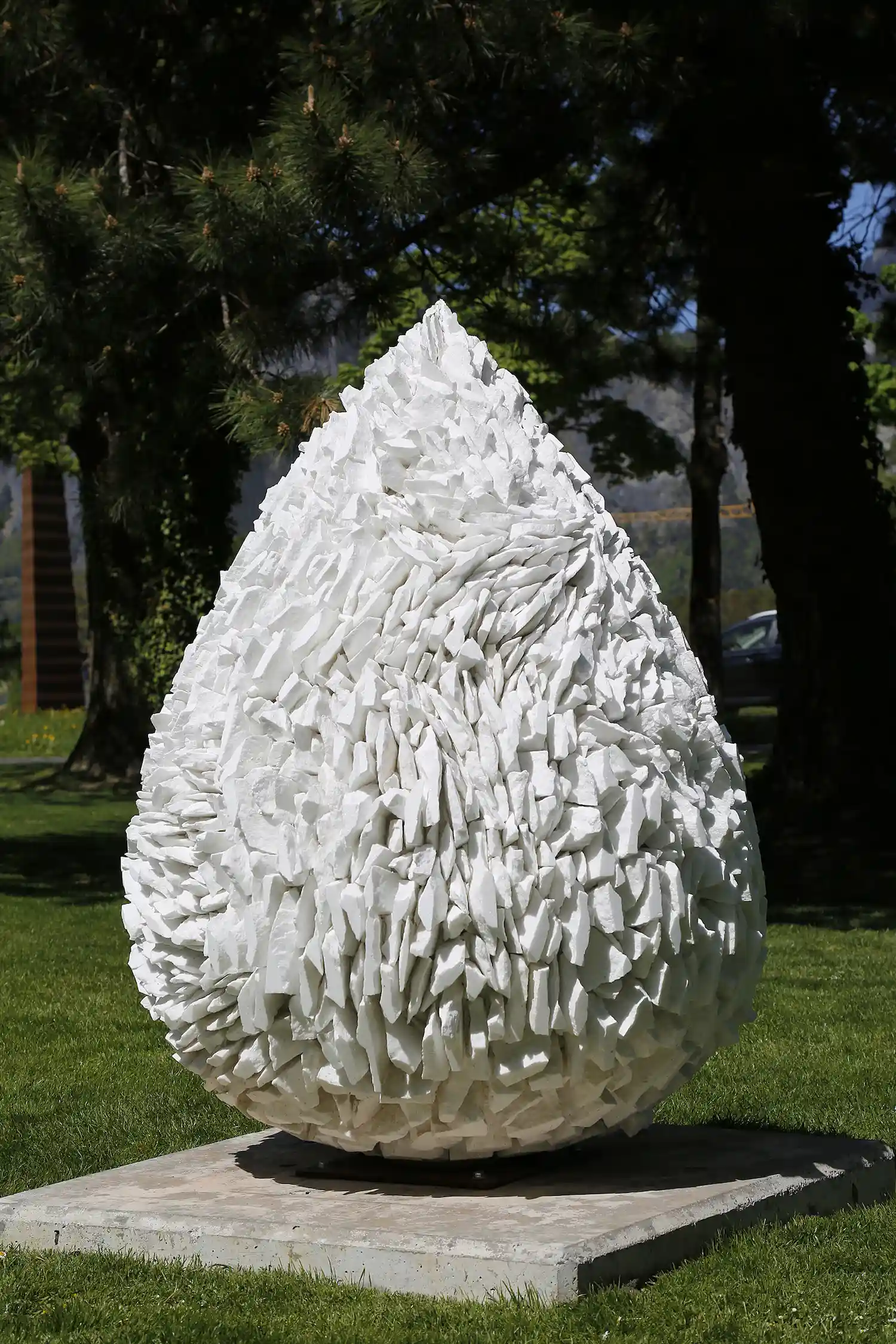 „Goccia“, Marmor, 150 x 120 x 120 cm, 2006