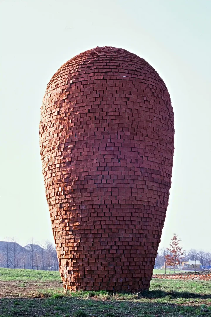 „Skulpturengruppe“, Ziegel, Bundesgartenschau Buga 99, Magdeburg, 1999