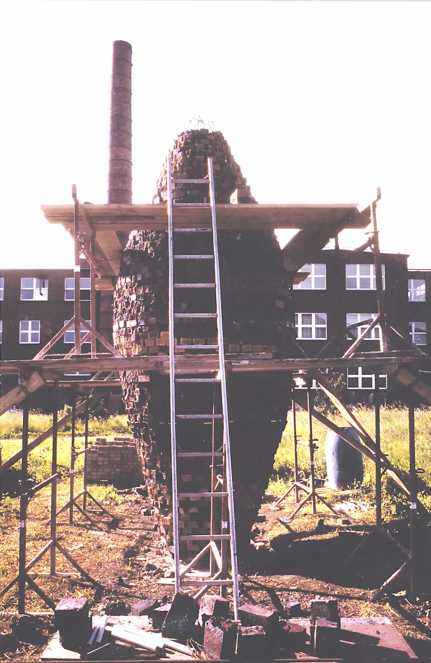 Baustelle Zikkurat Mechernich, 1998