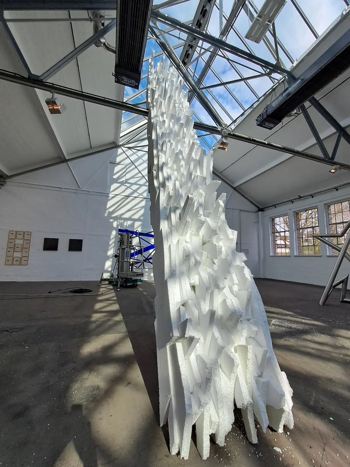 Reiner Seliger: „Stairway to heaven“, Ausstellungsansicht Flottmann-Hallen, Herne