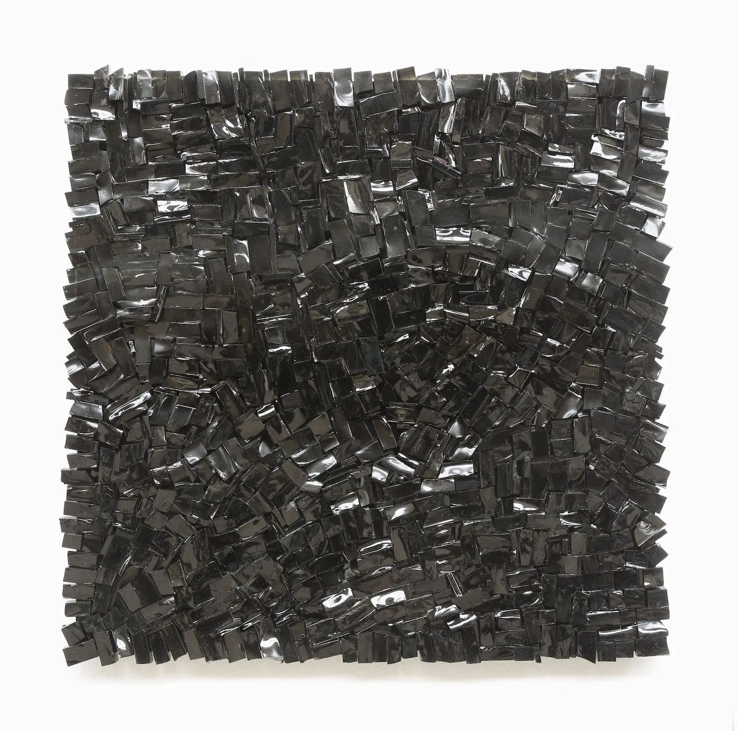 „o. T.“, Glastableau, 60 x 60 cm, 2023